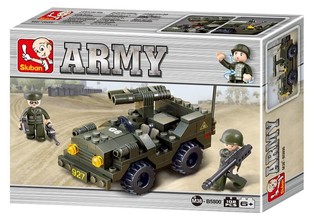 Sluban Milit&auml;rjeep M38-B5800 Byggsats (1 st.)
