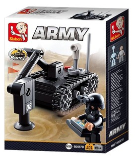 Sluban Army Minsvepare 8-i-1 M38-B0587D (1 st.)