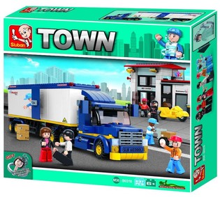 Sluban Lastbil M38-B0318 Town Byggsats (1 st.)