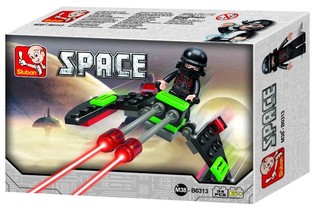 Sluban Space Fighter M38-B0313 Rymdskepp (1 st)