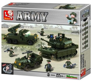 Sluban Arm&eacute; Landstyrkor Milit&auml;rset M38-B6800 (1 st.)