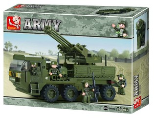 Sluban Army Tung Lastbil M38-B0302 (1 st)
