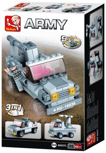 Sluban Army Raketgev&auml;r 3-i-1 M38-B0537C (1 st)