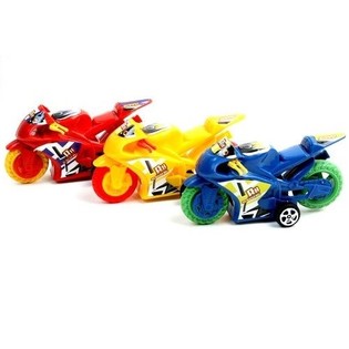 H&Auml;FTIGA PULL BACK-MOTORCYKLAR (48 st.)