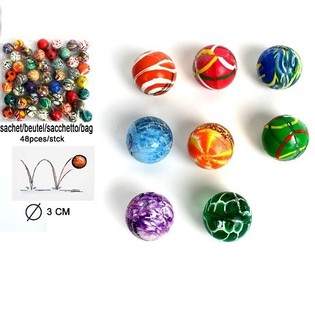 MIX STUDSBOLLAR - &Oslash; 3 CM (48 st.)