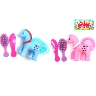 LITEN PONNY INKL. BORSTE & KAM (36 st)