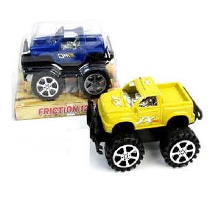 STOR FRIKTIONSJEEP PÅ BLISTER (6 st)