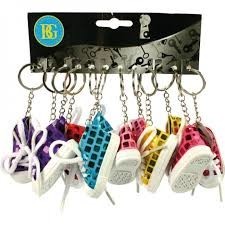 STORA BLING BLING SKO NYCKELRINGAR (12-pack)