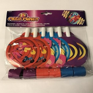 6-pack MEGA MINDY Rullfl&ouml;jter (6 st)