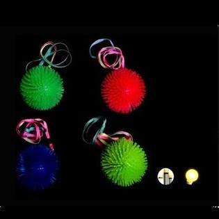 LYSANDE LED-TAGGBOLLAR F&Ouml;R NACKEN I DISPLAY (12 st.)