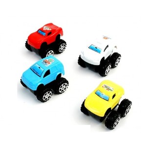 4x4 MONSTER TRUCK Pull Back-bilar (24 st.)