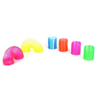 MINI NEONF&Auml;RGADE SPIRALER &Oslash;3.5 CM. (48 st.)