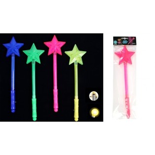 Lysande LED Fiberstavar (24-pack)