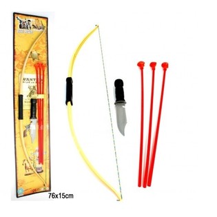 STORT PIL OCH BÅGE-SET, 75 CM (6 st)