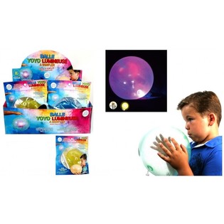 YOYO-BALLONG MED LED-BELYSNING I DISPLAY (12 st.)