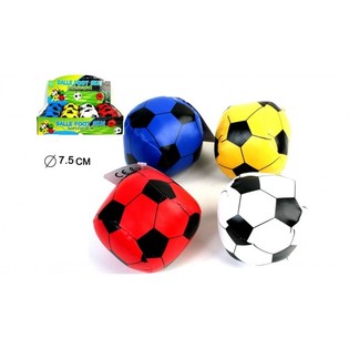 Fotbollar i Mixade Färger, 7,5 cm i Display (12 st.)