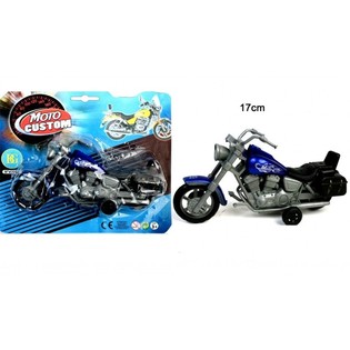 STOR FRIKTIONSMOTORCYKEL P&Aring; KORT (12 st.)