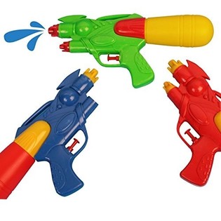 Vattenpistoler, 25 cm l&aring;nga (12-pack)