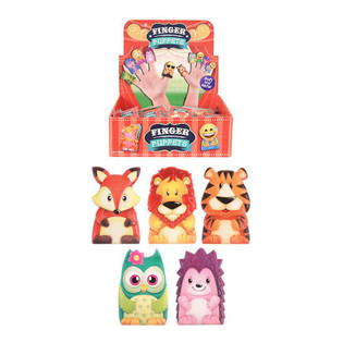 Fingerdockor Djur &ndash; Fingerfigurer (96-pack)