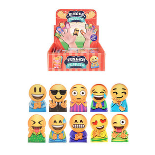 Fingerfigurer &ndash; Modell: Smiley (96 st.)