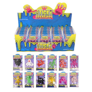 KLIBBIGA LÄSKIGA FIGURER I DISPLAY (60 st)