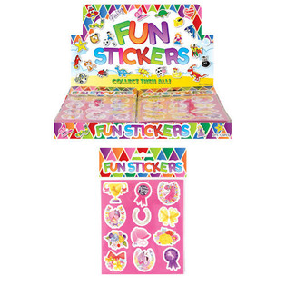 Fun Stickers &ndash; Modell: Ponnyer (120 st)