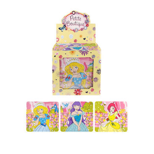 Prinsesspussel, 13x12 cm i Display (108 st)