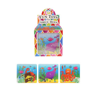 PUSSEL &ndash; SEA LIFE, 13 x 12 cm, I DISPLAY (108 st)