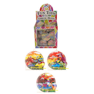 Dinosaurie Mini-Flipper f&ouml;r Fiskdamm i Display (108 st)