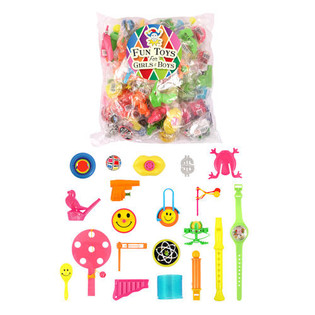 FISKDAMM MIXPAKET LEKSAKER (100 st)