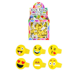 Barnringar modell: Smiley i display (156 st)