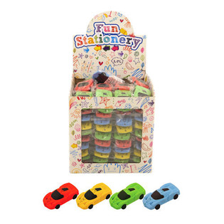 SUDDGUMMI MODELL: SPORTBIL I DISPLAY (84 st)