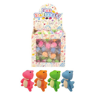 Suddgummi Dinosaurier i display (60 st)
