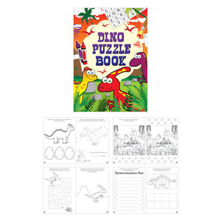 Dinosaurie Pusselbok (48-pack) | B2B Grossist