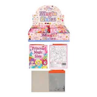 Magiska Ritblock i Bokform &ndash; Modell: Prinsessa i Display (144 st)