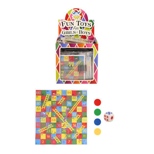 STEGAR OCH ORMAR-SPEL I DISPLAY (72 st)