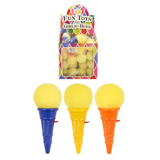 MINI SKJUTGLASS 9 CM I DISPLAY (36-pack)