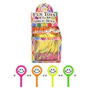 SNURRANDE SMILEY-TRUMMA I DISPLAY (72 st)