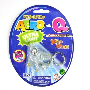 Flygplan Nyckelringar med Ljus (12-pack)