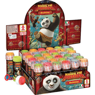 KUNG FU PANDA S&Aring;PBUBBLOR, 60ML I DISPLAY (36 st)