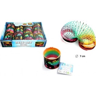 Stora Slinky Havsdjur &Oslash;7cm i Display (12-pack)