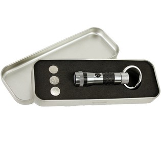 Ficklampa Nyckelring i Presentf&ouml;rpackning (10-pack)