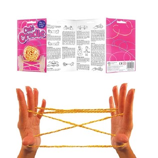 Fingerspelssn&ouml;re CATS CRADLE Regnb&aring;ge - Magiskt Rep (72 st)