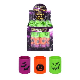 MINI HALLOWEEN-SPIRALER &Oslash;3 CM I DISPLAY (72 st)