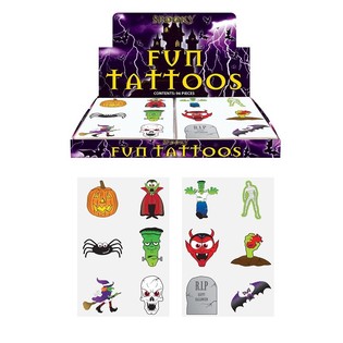 ROLIGA TATUERINGAR &ndash; HALLOWEEN-MODELL (96 st)