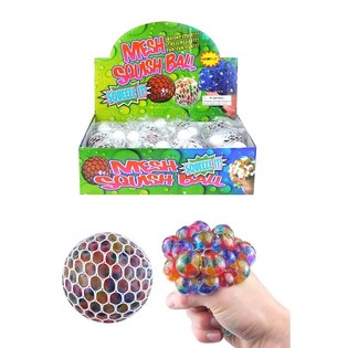 SQUISHY-BOLL &ndash; FLERF&Auml;RGAD (12-pack)