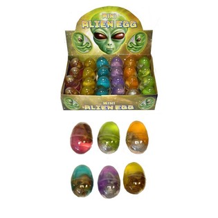 Slime Alien-&auml;gg i display (24 st.)