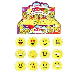 Lysande Smili Pufferbollar i Display (12 st.)