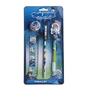 5-delat Smurfarna Skrivset (12 st.)
