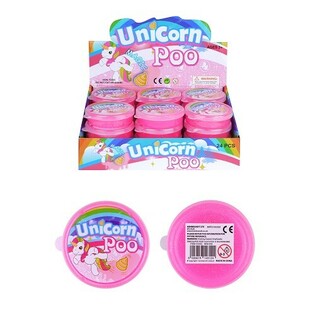 Enhörning Glitterslem | Unicorn Glitter Slime (24-pack)